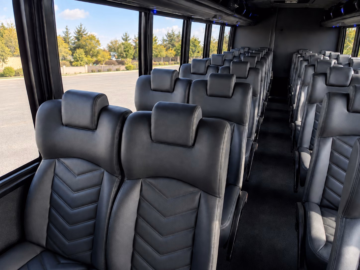 st louis 15 passenger minibus interior