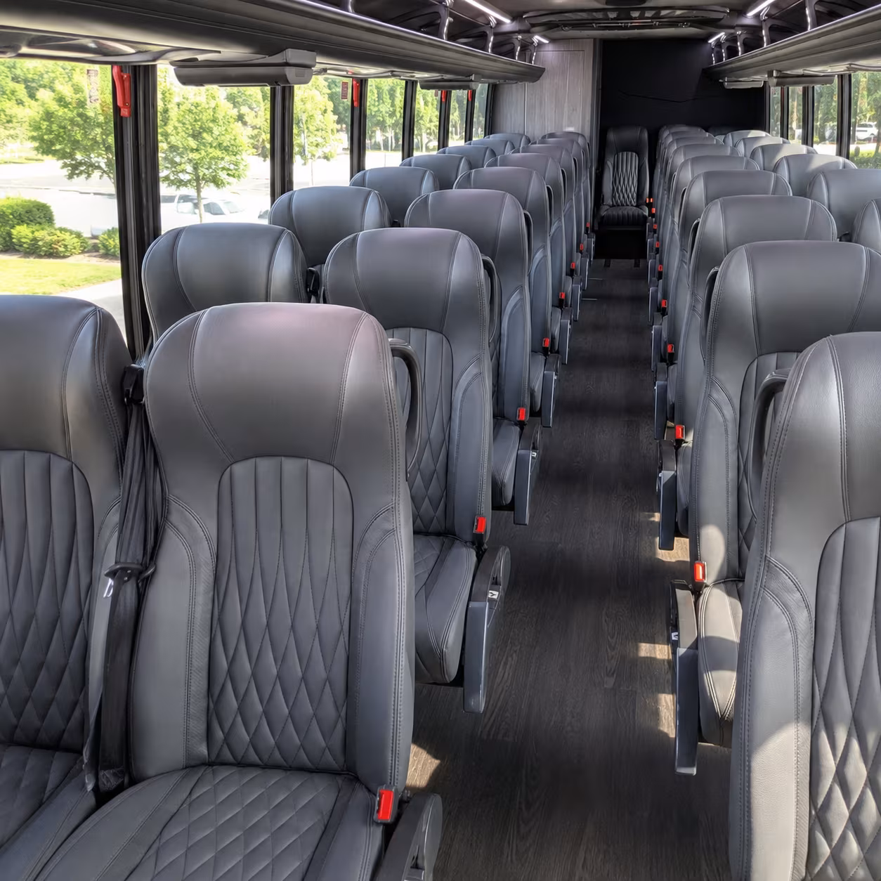 st louis 30 passenger minibus interior