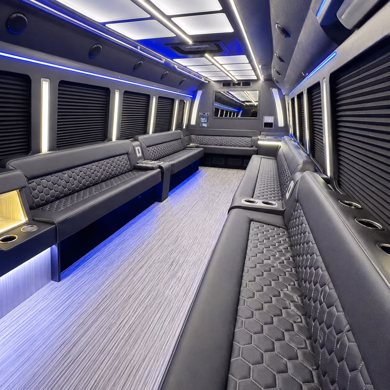 st louis party bus inside