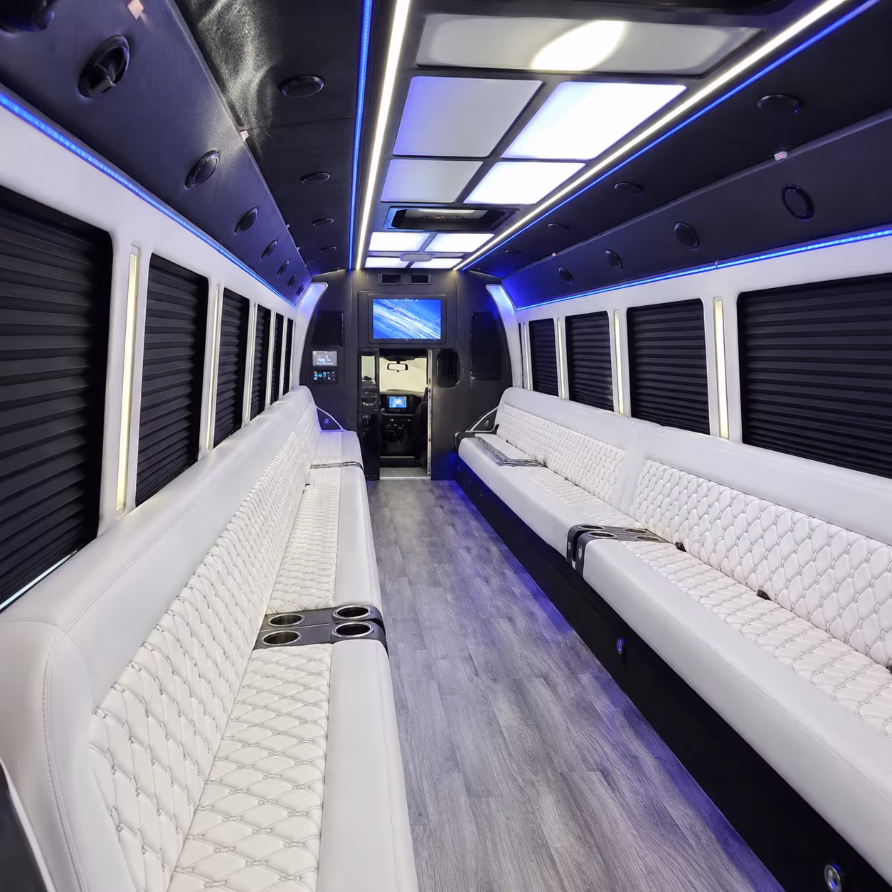st louis party bus interior
